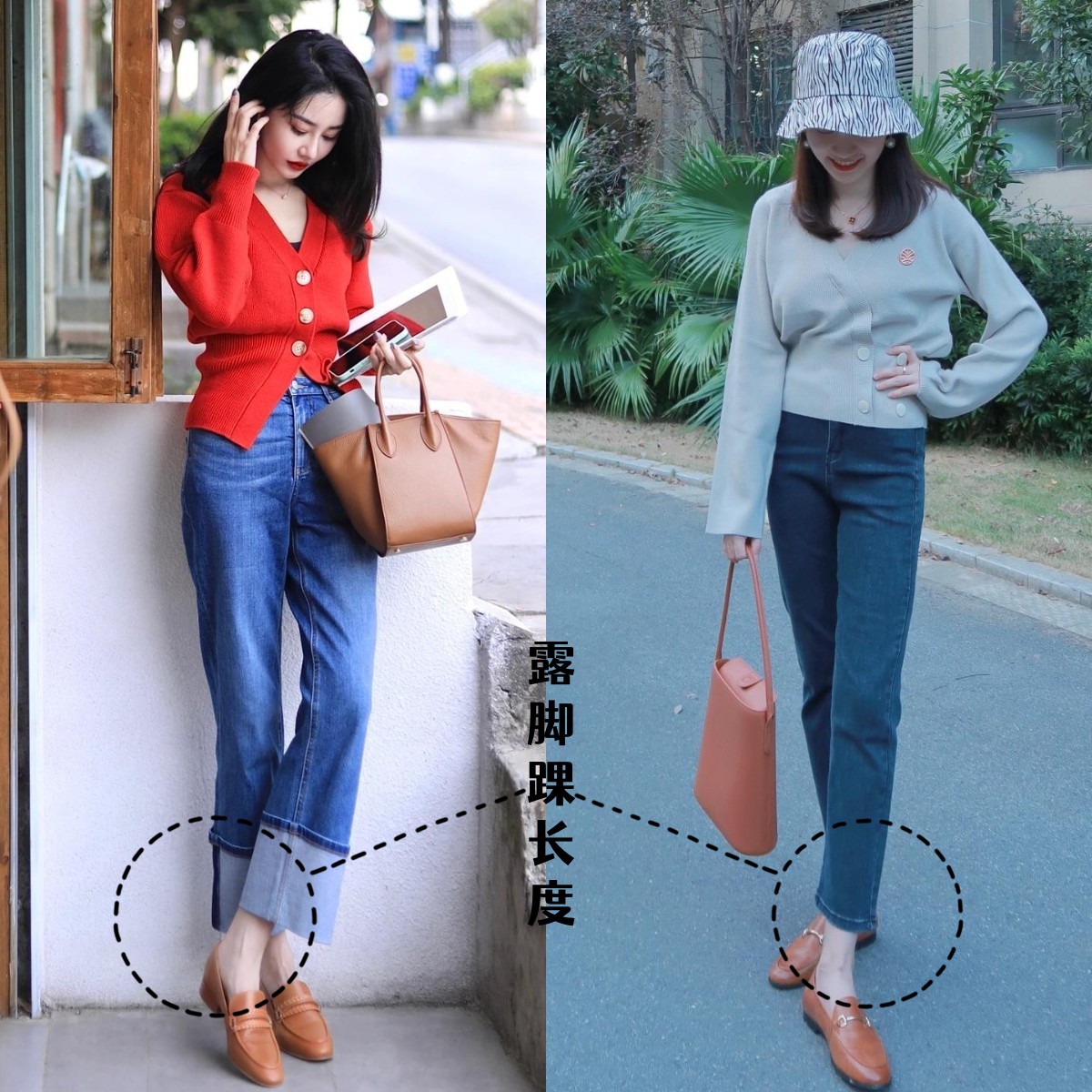 不得不说，今年的上衣、裤子还是“塞腰”更洋气，谁穿谁瘦