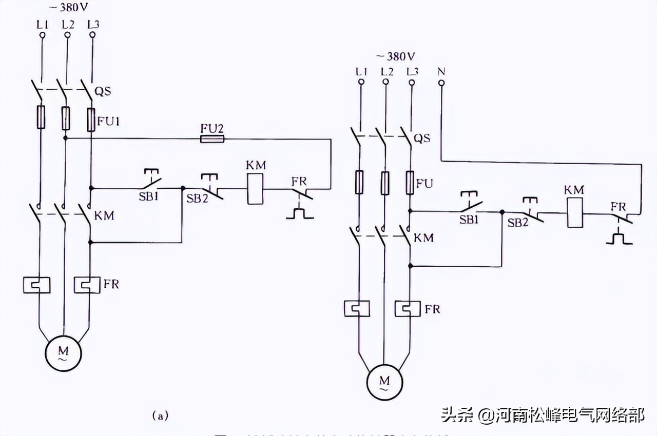 零基础电工接线电路图大全,电工常见电路接线图10例
