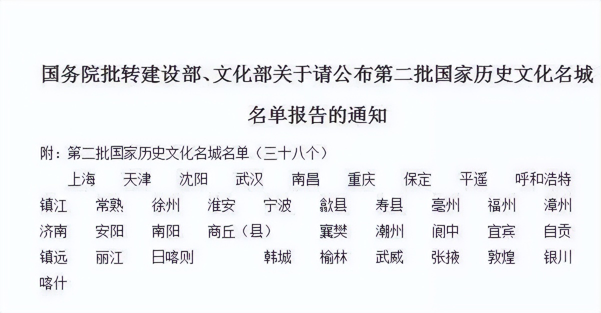 淮安区为什么是国家级历史文化名城！