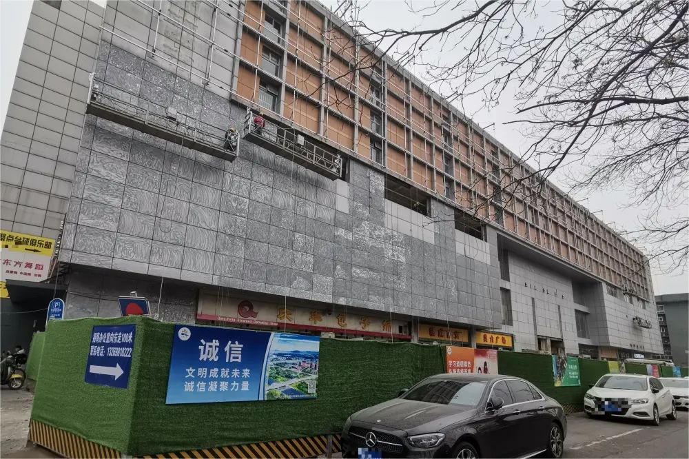 餐饮+超市+教培…观里这栋商业楼预计今年10月份开业！