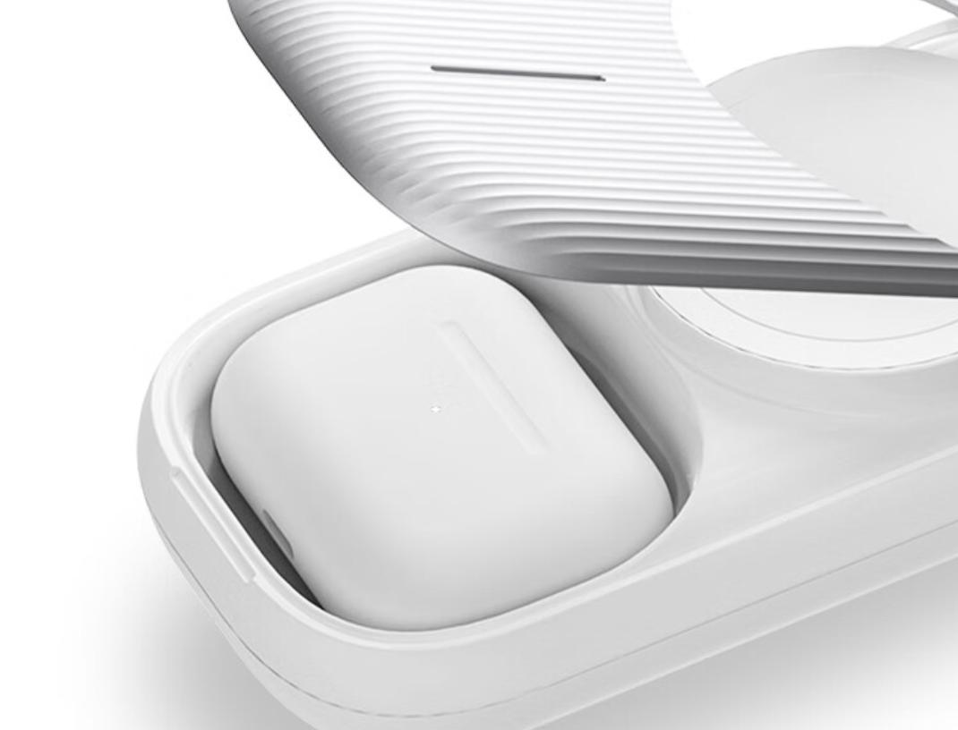 摩米士苹果认证三合一无线充电宝,摩米士苹果三合一无线充