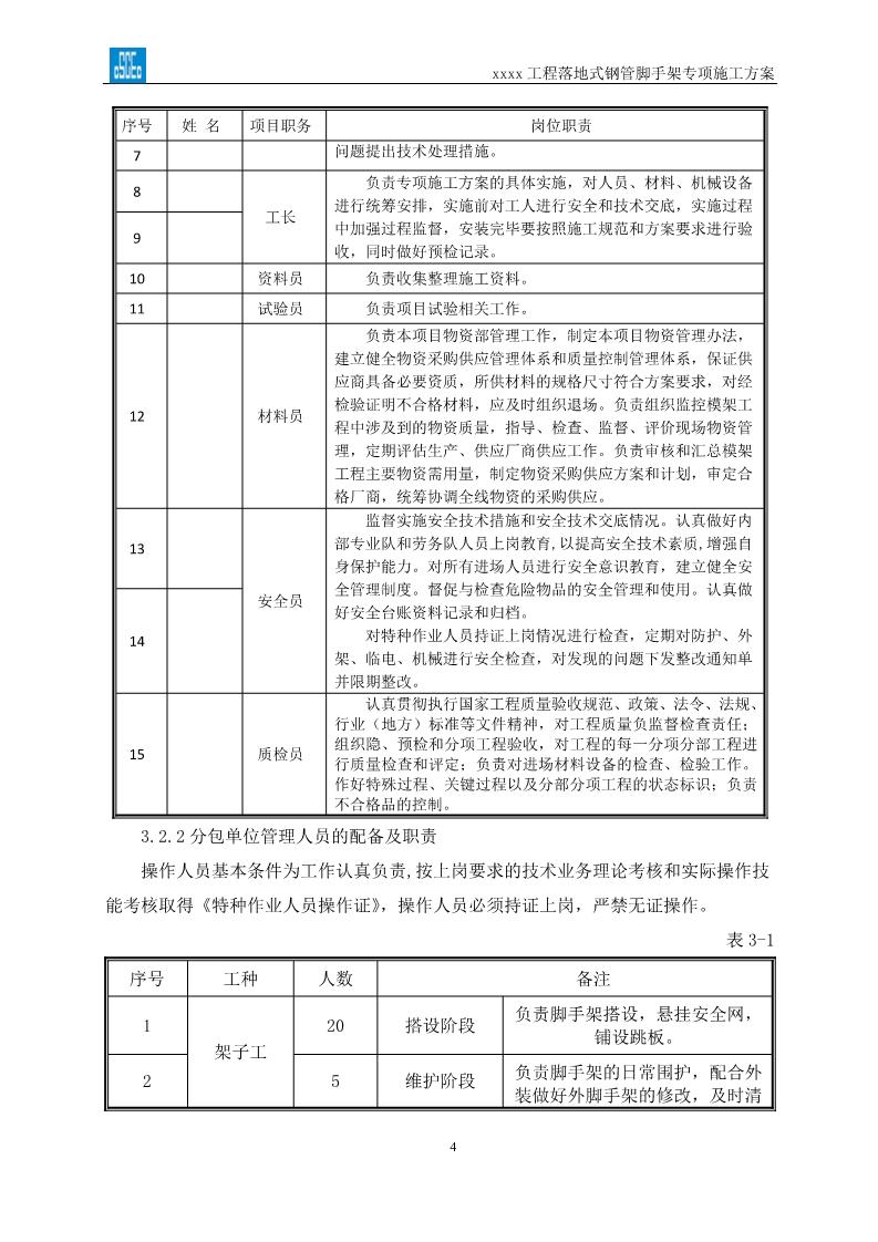 落地式钢管脚手架专项施工方案,搭设高度24米以上落地钢管脚手架