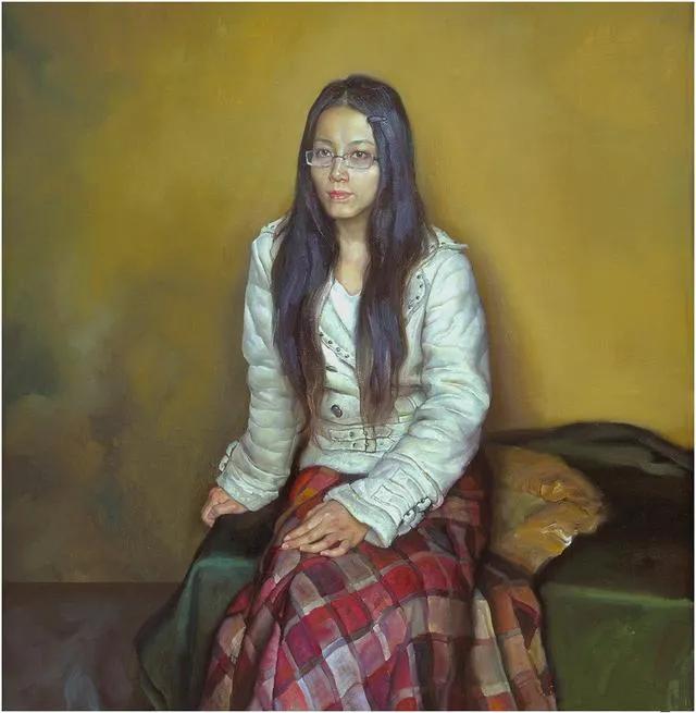 年轻漂亮女老师简笔画逼真,女教授工笔画欣赏