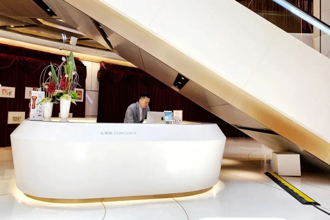 购物中心电梯两边手扶梯陈列 (购物中心顶楼业态规划)