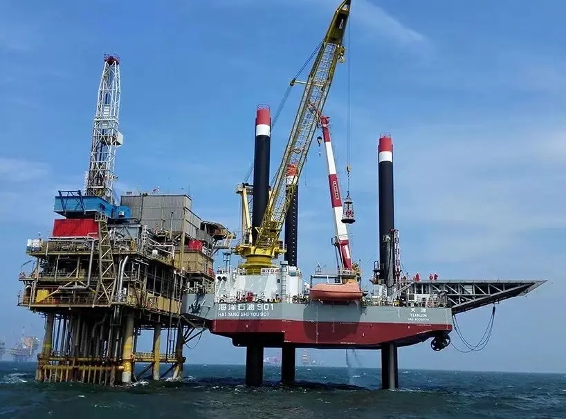中国有多少海洋钻井平台,海洋钻井平台钻井原理