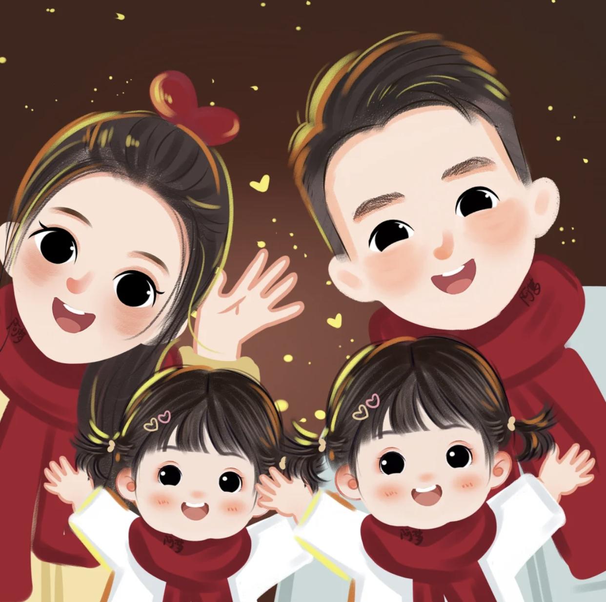 祝2023年平安喜乐，兔然暴富，红红火火#朋友圈背景#亲子头像#