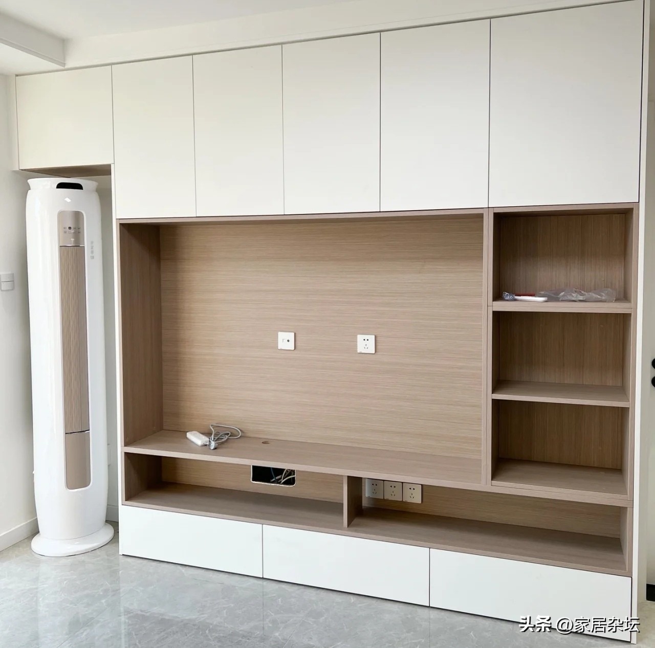 满墙电视柜一年后的使用感受,满墙电视柜到底实用吗