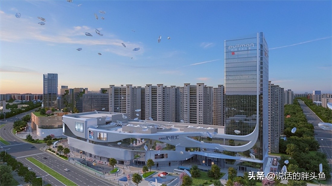 淮安大学城商场现状,新学校新商场项目