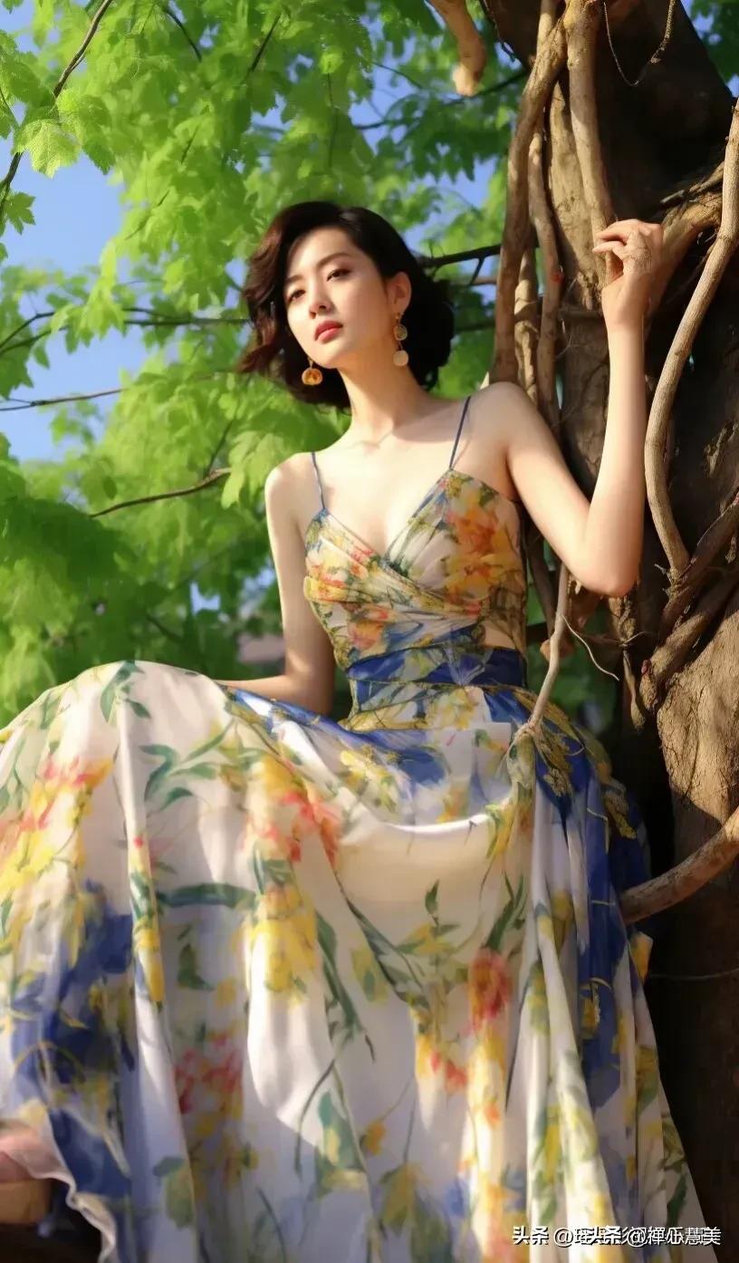 森系美女唯美图片,森系仙女风写真