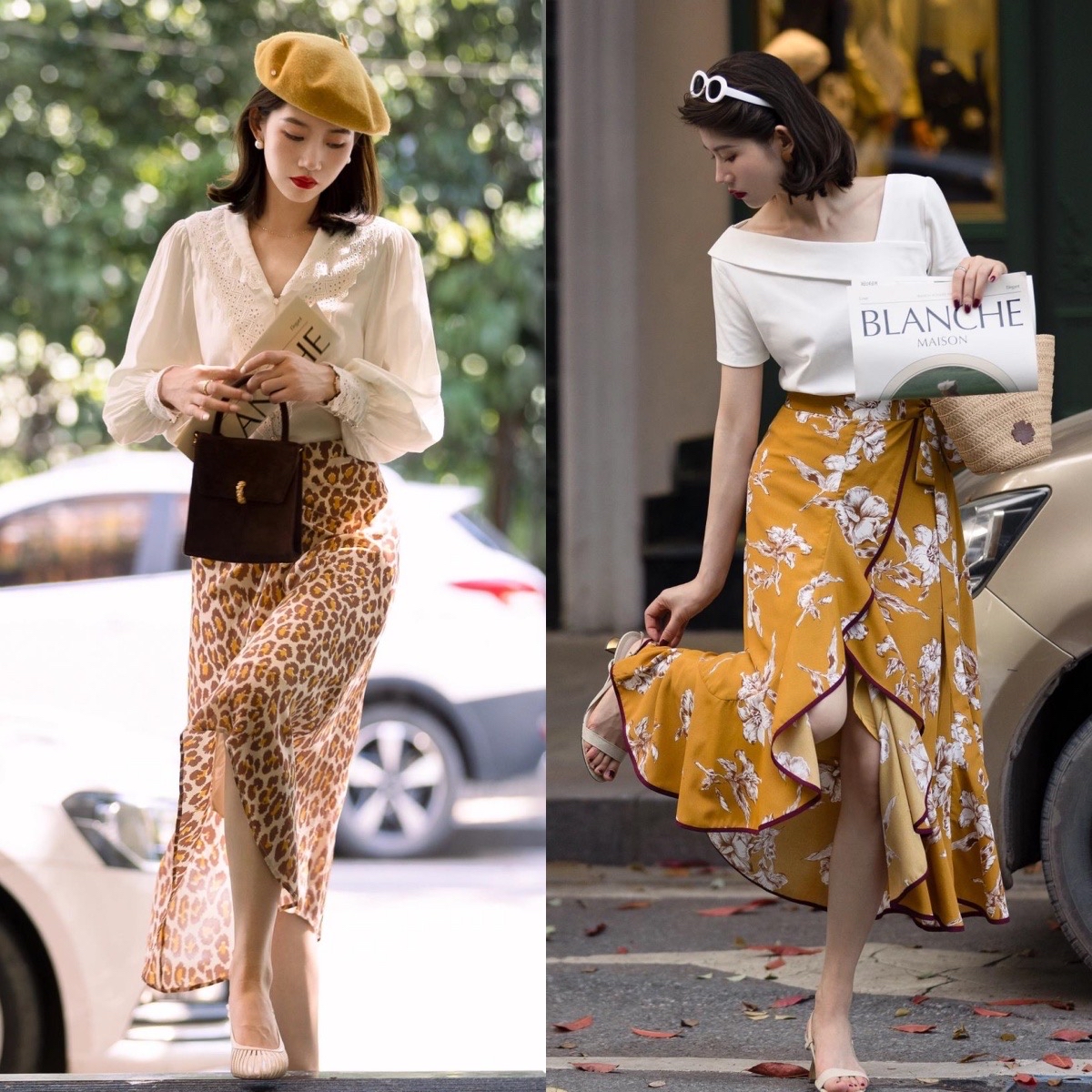 上海女人带火了种穿法，叫“上半身上班、下半身约会”，谁穿谁美