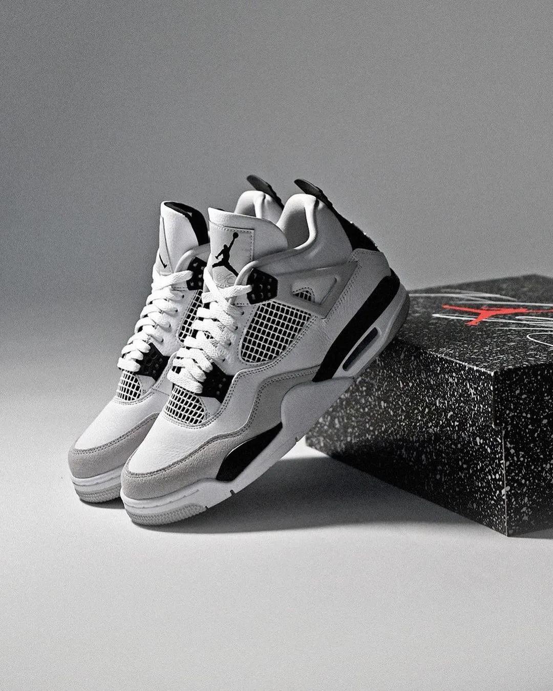 aj4小白水泥正品原图,aj4小白水泥越南货