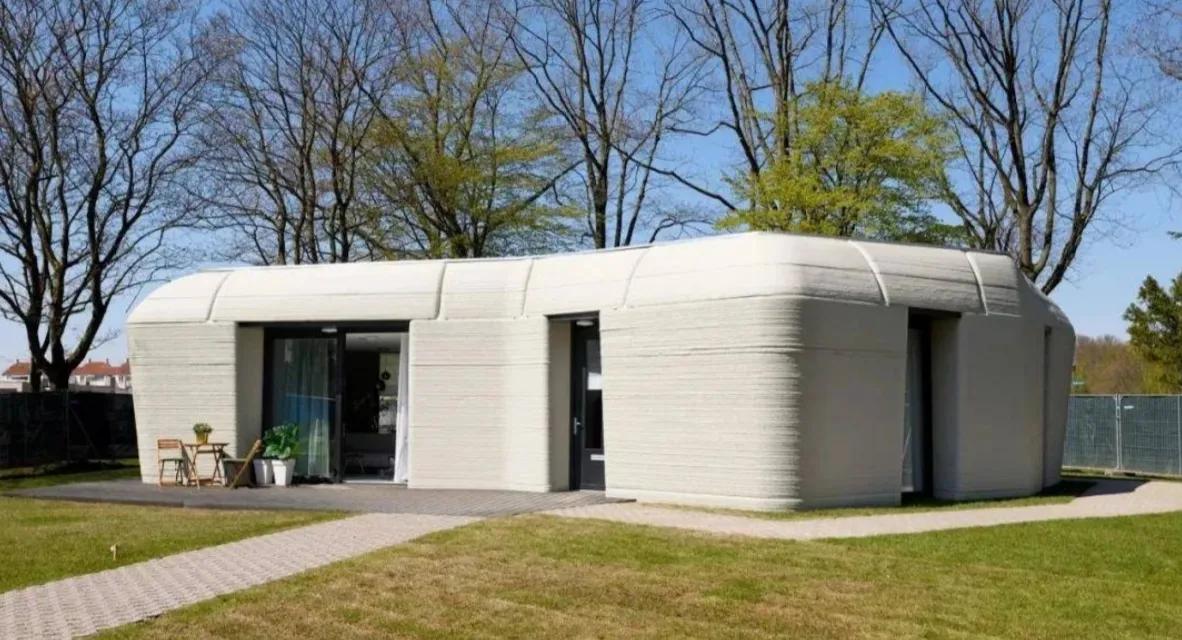 意大利建成首座3d打印可持续房屋,第一个可居住的3d打印房屋