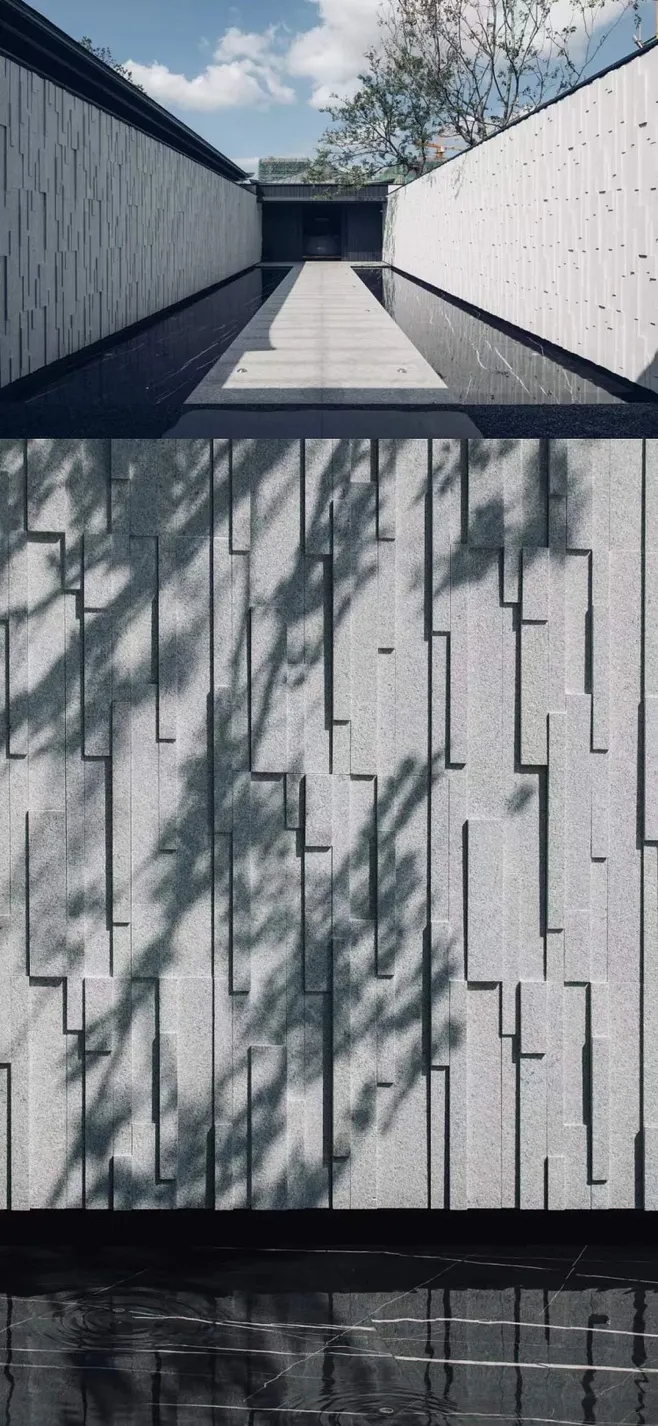 现代式庭院石墙,庭院老石墙院墙怎么处理好