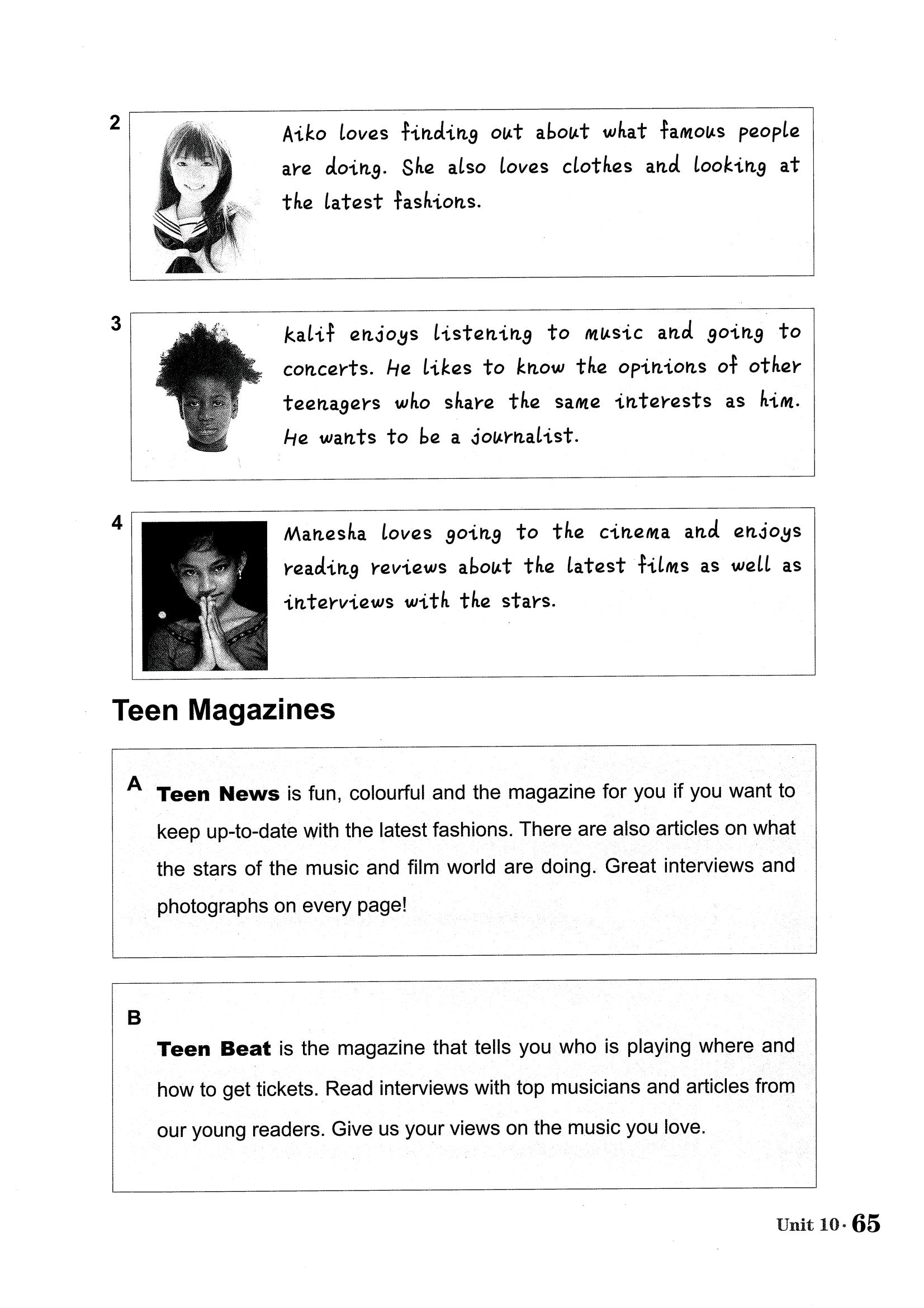 小学四年级英语unit4myfriends,四年级下册英语readandwrite