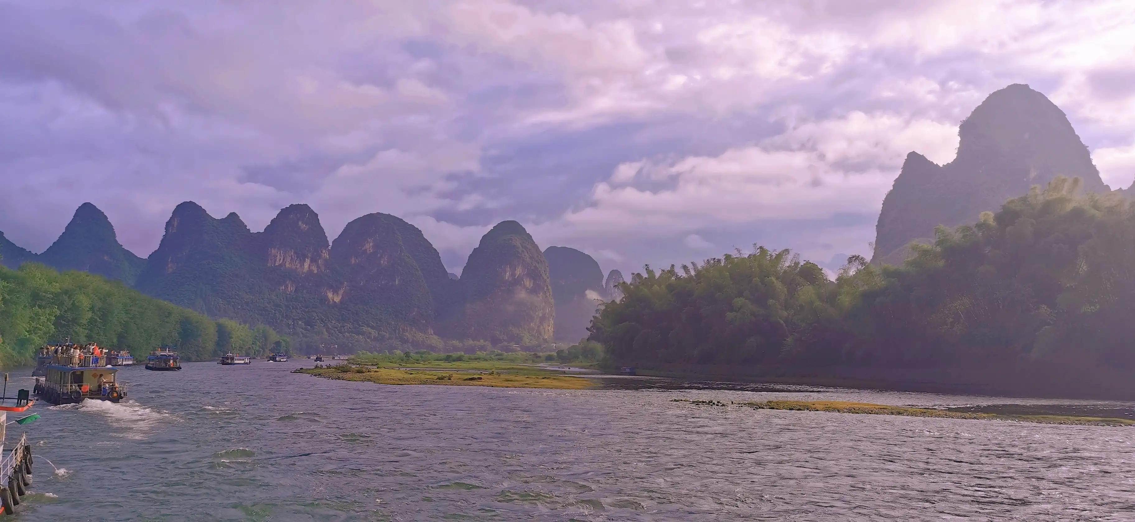 桂林游记之阳朔山水与阳朔西街,桂林阳朔旅游游记2017