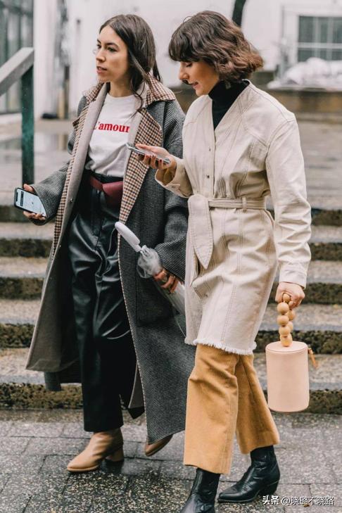 马蹄裤显瘦高腰,今年最火直筒马蹄裤冬款