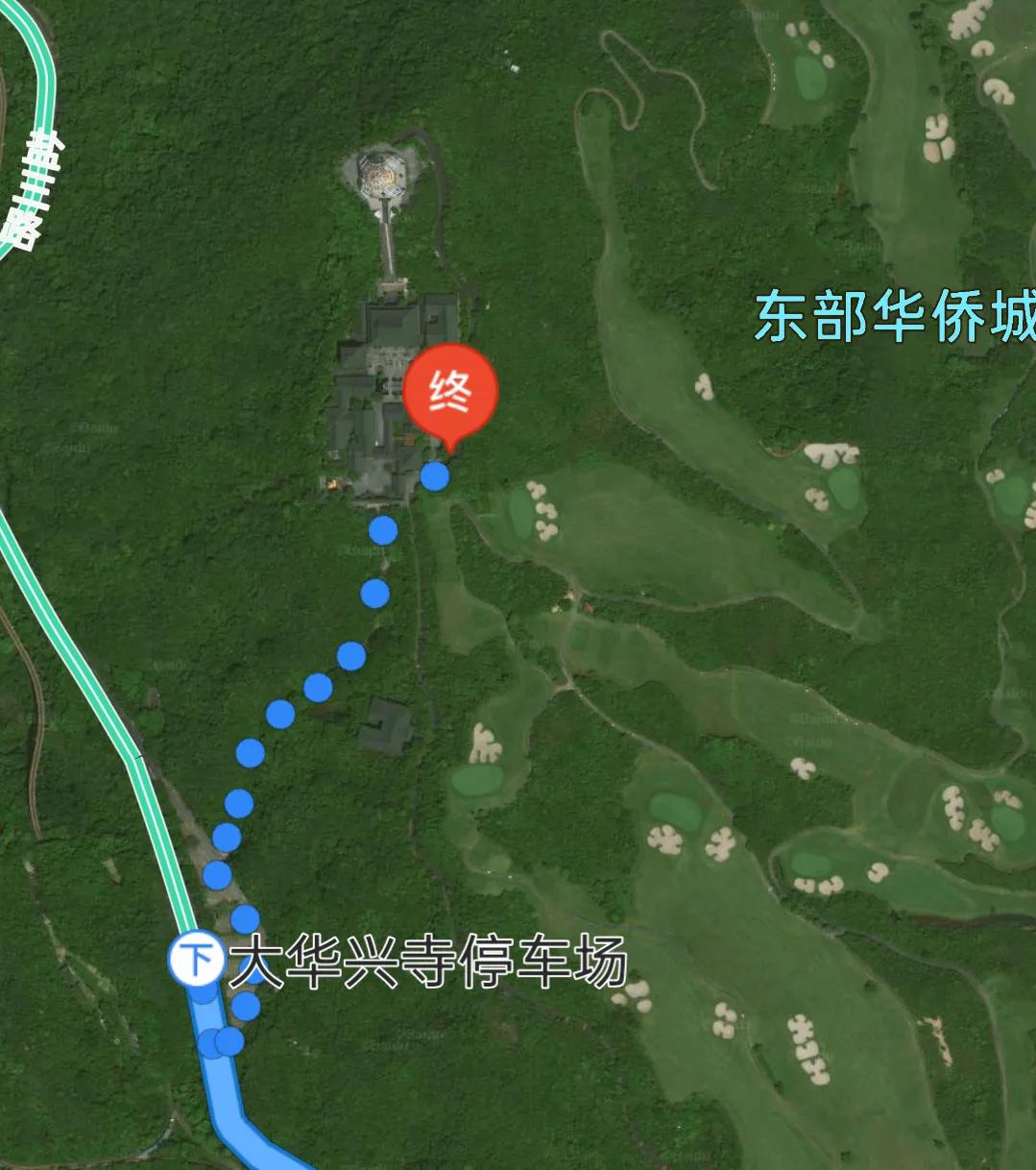 深圳东部华侨城天禅视频,深圳东部华侨城山顶寺庙