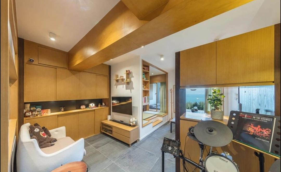 小客厅榻榻米隔出一间卧室,室内客厅想隔出卧室榻榻米效果图