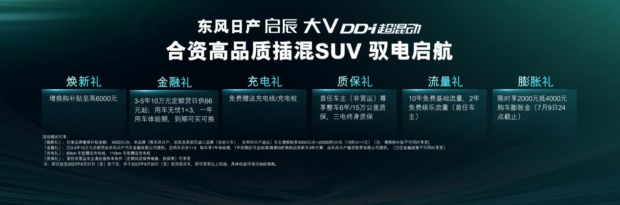 合资品质插混SUV东风日产启辰大VDD-i超混动11.89万~14.99万上市