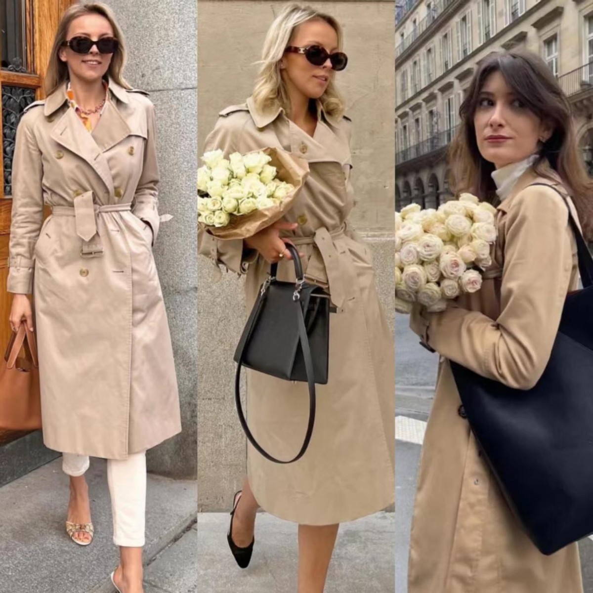 法式小众套装搭配外套,法式外套穿搭风格