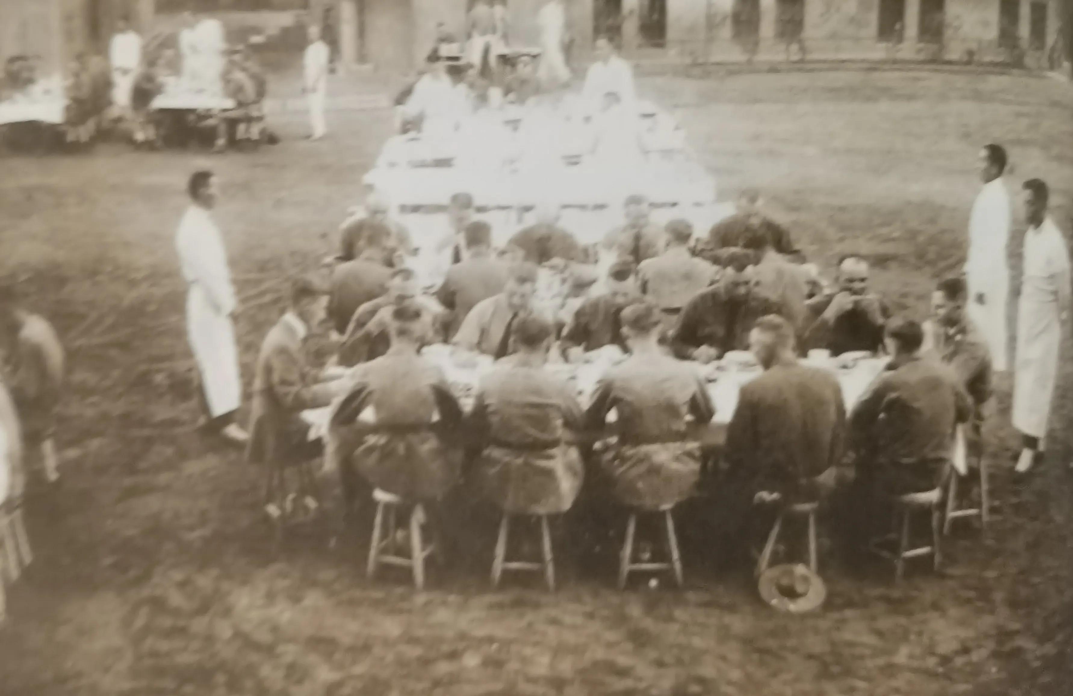 天津原意大利兵营,天津美国兵营老照片