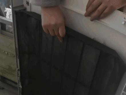 挂式空调清洗过滤网拆卸步骤图,aux立式空调怎么清洗过滤网