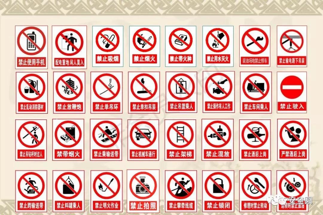 工地安全标识牌尺寸国家标准,机械设备安全标识牌和操作规程