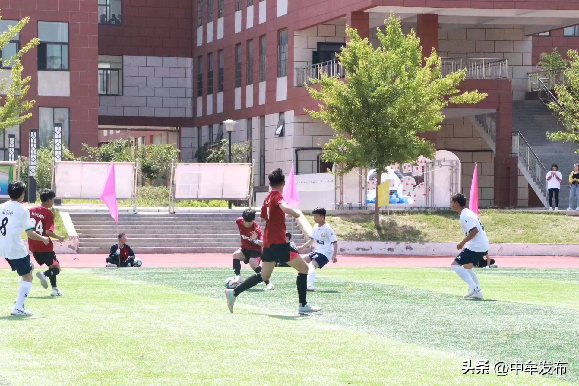 狼城岗镇第一初级中学足球文化节,中牟县狼城岗镇初级中学足球比赛