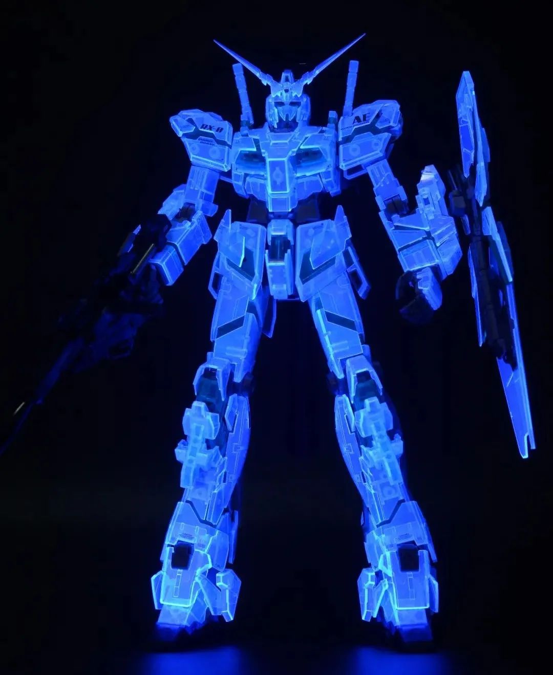 mg独角兽开箱,东京限定彩透独角兽