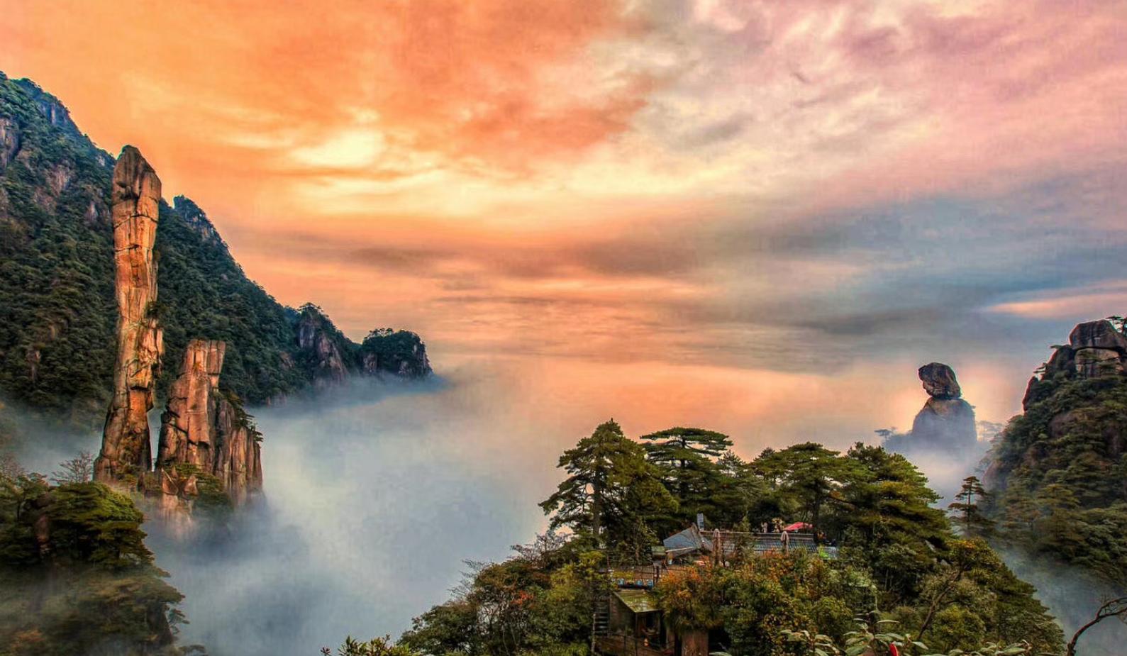 旅游必去景点十大名山,国内五大名山哪个最值得去