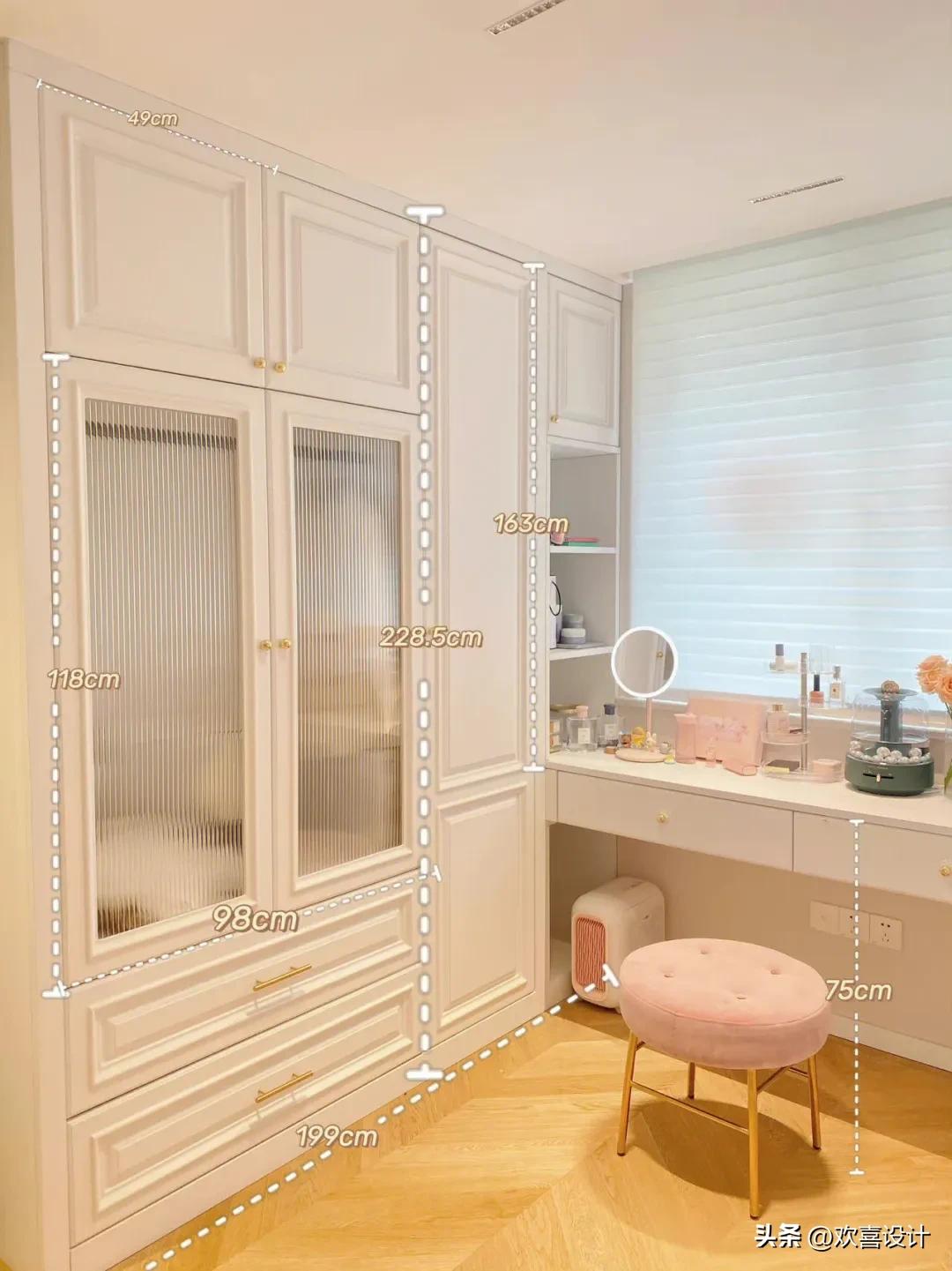 衣帽间门效果图大全2020款,30款衣帽间分享