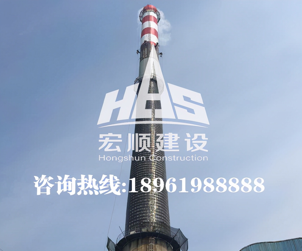 专业钢筋混凝土烟囱美化,深圳砼烟囱美化