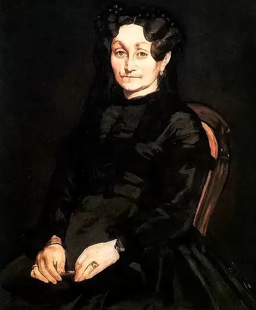 关于母亲的绘画大师,母亲节大师画中的母亲