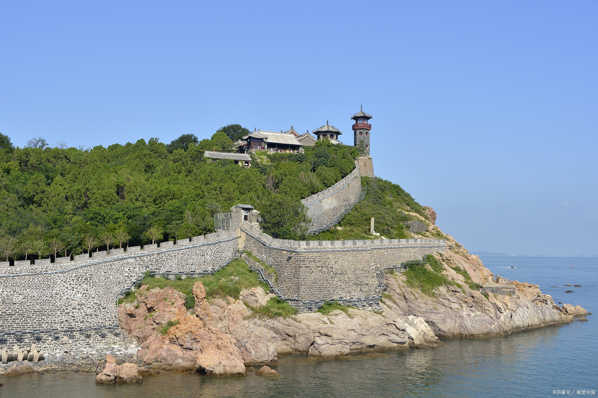 山东蓬莱阁旅游视频,山东烟台蓬莱阁旅游攻略
