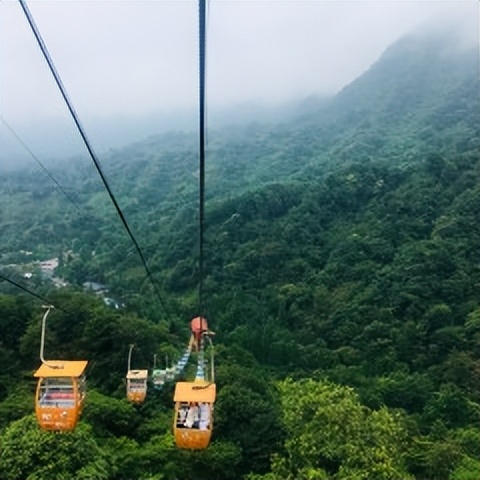 青城后山白云索道上山大概几分钟,青城后山游玩攻略大全