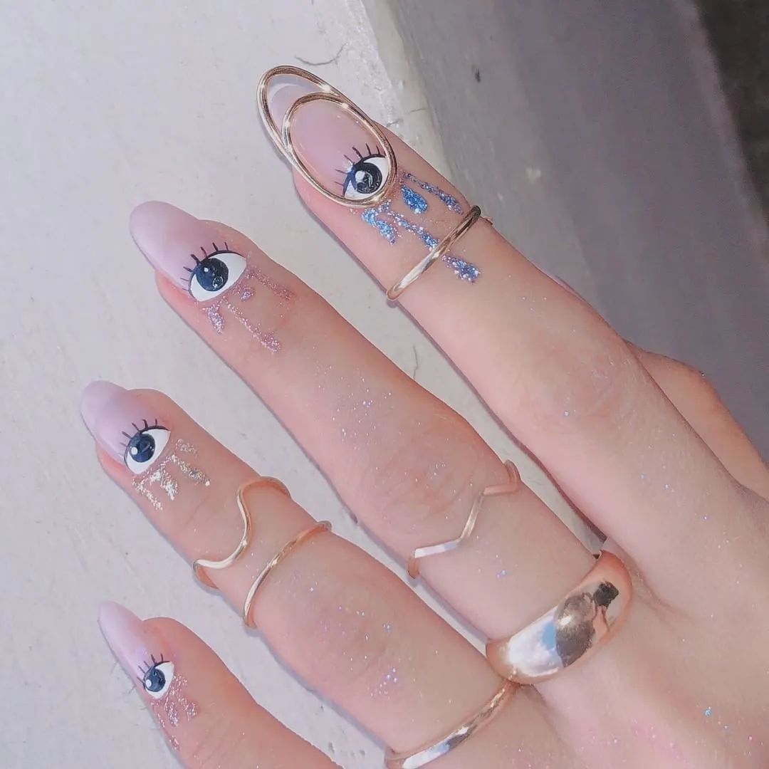 关于blackpink美甲,blackpink日常美甲