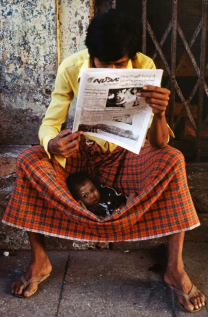 缅甸笼基筒裙,缅甸美女为何都爱穿筒裙