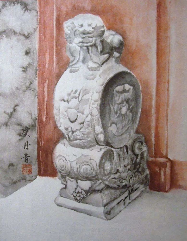 虞丹青｜丹青妙笔融汇中西水墨意境