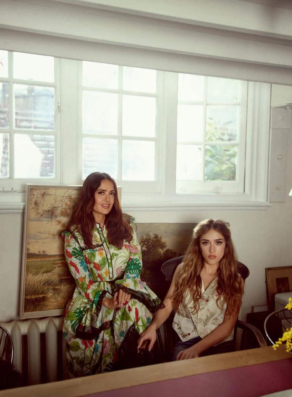 墨西哥女星萨尔玛·海耶克,SalmaHayek拍摄的时尚杂志大片