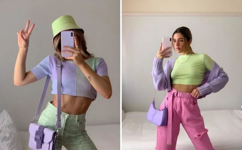 紫色穿了显老气吗,紫色怎么穿有小众感