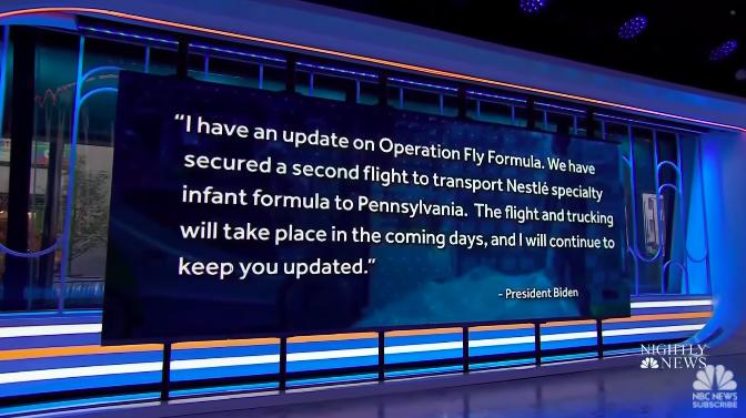 美“飞行婴儿奶粉行动”启动