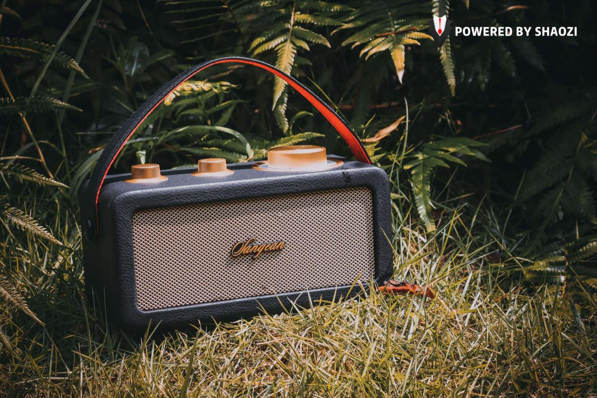 国货之光蓝牙音箱,山进M1复古蓝牙音箱