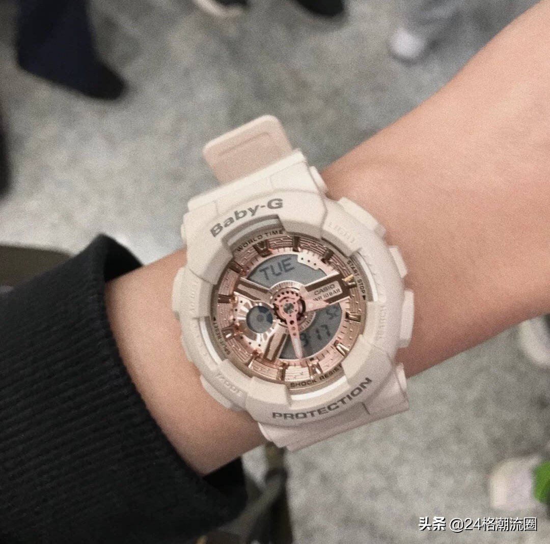 卡西欧baby-g白金表带搭配 (卡西欧女表baby-g配色)