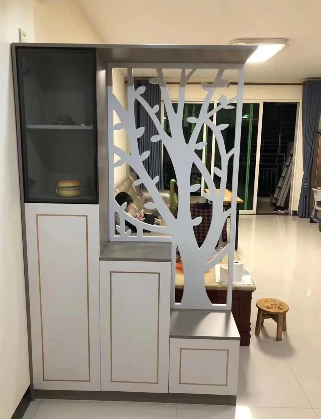 屏风隔断柜效果图,20公分隔断柜效果图