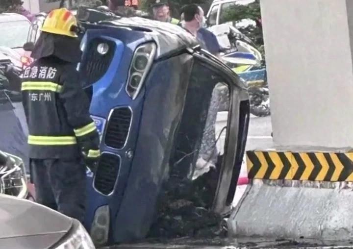 汽车碰撞出租车事故,广州宝马与出租车相撞后续