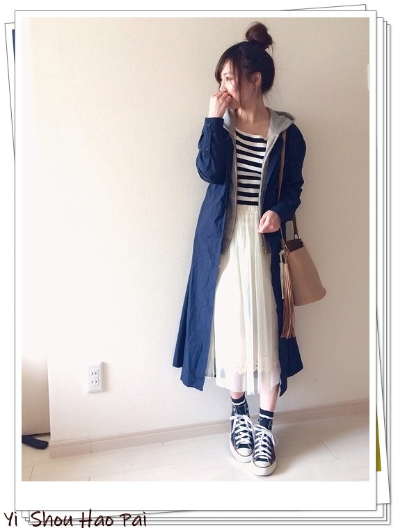 横条纹怎样穿显瘦,横条纹不显胖怎么穿