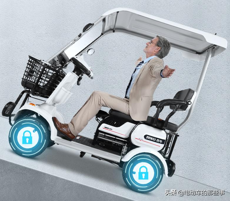 带棚全包围电动四轮车最新款,封闭电动四轮车最新款代步女士