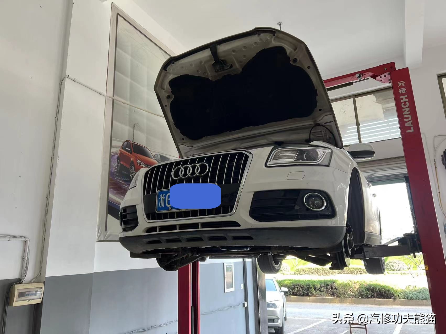 奥迪q5二手车烧机油,q5二手车大修翻新