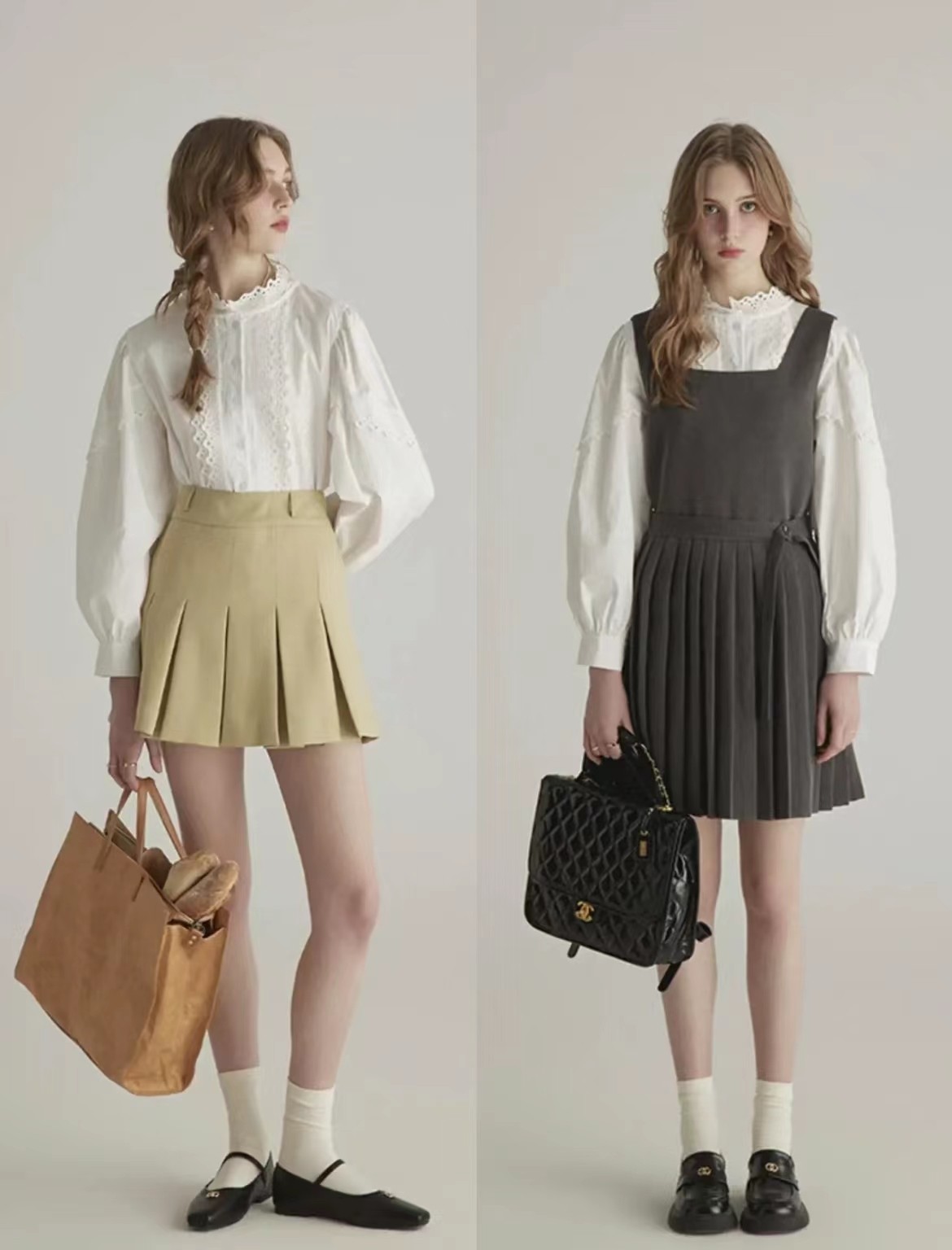 春天想要穿的个性时髦，学会“清冷风格”穿搭，干净简约高级