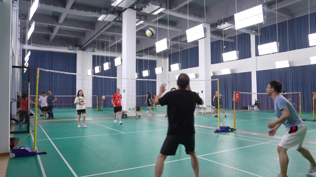 临安会锦文体公园,青山湖科技城会锦公园羽毛球